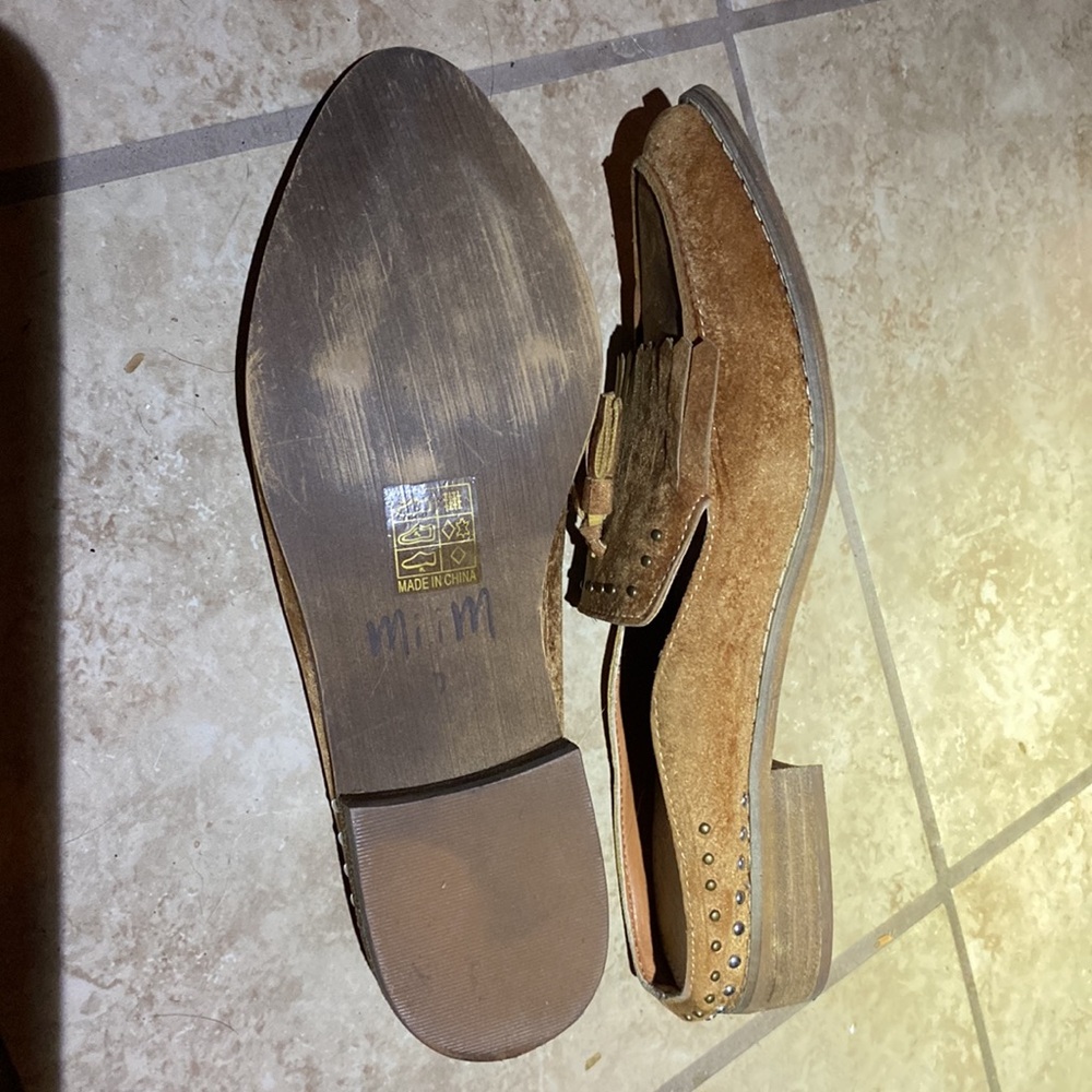 Mi’iM genuine leather flat slide - Picture 3 of 3